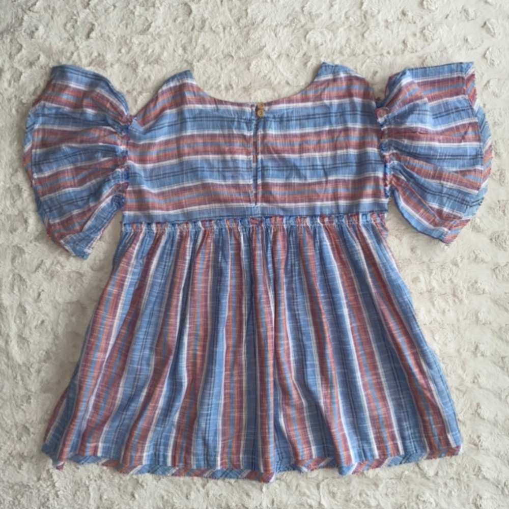FREE PEOPLE Dress Flowy Oversized Mini Tunic Pockets - Picture 8 of 10